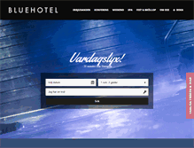 Tablet Screenshot of bluehotel.se